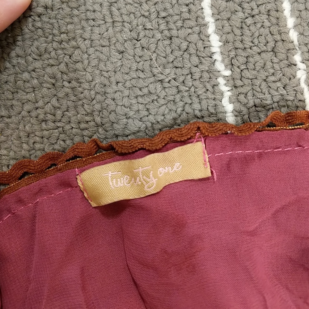 Twenty one top boho - Picture 2 of 2
